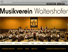 Tablet Screenshot of mv-waltershofen.de